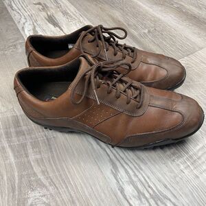 Footjoy Women's Brown Leather LoPro‎ Collection Golf Shoes, Size 9.5 W